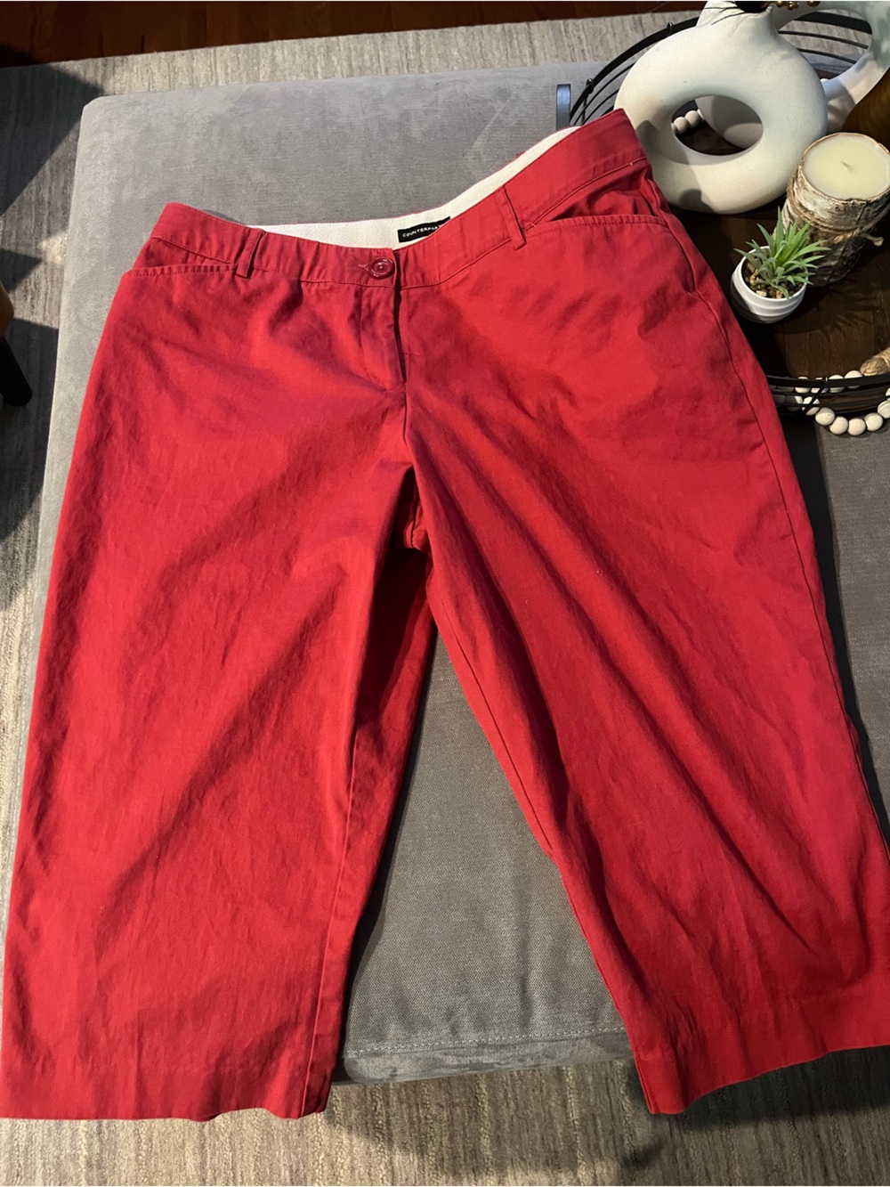 Counterparts Reddish Casual Capri Pants size:16w